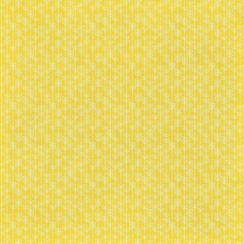 We R Memory Keepers - Simply Spring - Double Sided Patterned Paper - Daffodil